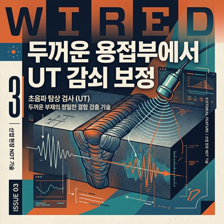 ai thumbnail poster 두꺼운 용접부에서 UT 감쇠 보정 1787171137