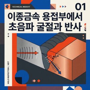 ai thumbnail poster 이종금속 용접부에서 초음파 굴절과 반사 1787171429