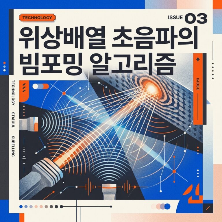 ai thumbnail poster 위상배열 초음파의 빔포밍 알고리즘 1788898932